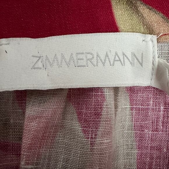 Zimmerman Lexi Floral Long Wrap Dress Size  0 (4 US) NWT - Picture 10 of 12
